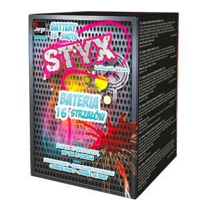 JW4060 Styx Jorge Styx 16Sh 16 Shots Vuurwerkbatterij Jorge Fireworks Cake Compact T&T Fireworks