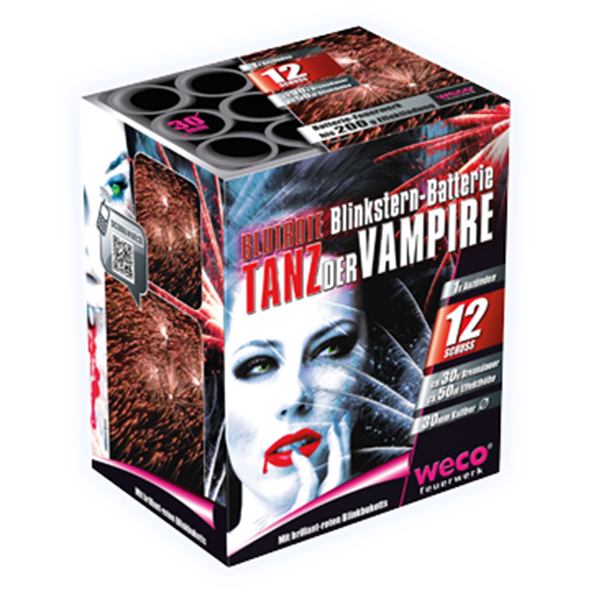 3260 Tanz Der Vampire Weco Feuerwerk Weco Fireworks Weco Vuurwerk Cake Compact T&T Fireworks