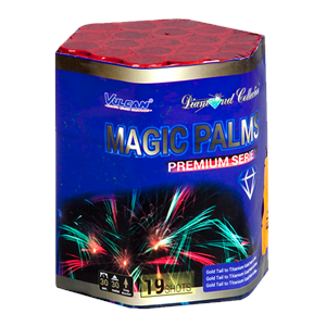 DC143 Magic Palms Magicpalms Magic Palms Vulcan Diamond Collection Diamond Collectie Vulcan Europe Vulcan Fireworks Professional Fireworks Cake Compact T&T Fireworks