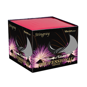 DC208 Stingray Stingray Vulcan Diamond Collection Diamond Collectie Vulcan Europe Vulcan Fireworks Professional Fireworks Cake Compact T&T Fireworks
