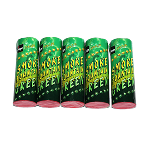 JFS 1 Green Smoke Fountain (Pack Of 5) Groene Rook Jorge Fireworks